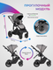 Миниатюра изображения товара Детская универсальная коляска Farfello Molly Pro 3 в 1 MP-1 (серый)