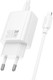 Миниатюра изображения товара Зарядное устройство сетевое Hoco N63 с кабелем Lightning-Type-C (белый)