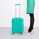 Миниатюра изображения товара Чемодан на колесах DoubleW YF-PP02 (S, голубой)