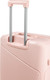 Миниатюра изображения товара Чемодан на колесах DoubleW 088 (L, пудровый)