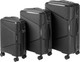 Миниатюра изображения товара Чемодан на колесах DoubleW 088 (M, черный)