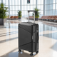 Миниатюра изображения товара Чемодан на колесах DoubleW 088 (M, черный)