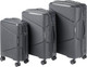 Миниатюра изображения товара Чемодан на колесах DoubleW 088 (M, графитовый)