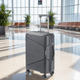Миниатюра изображения товара Чемодан на колесах DoubleW 088 (M, графитовый)