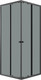 Миниатюра изображения товара Душевой уголок Niagara Eco NG-1008-14QT 80x80x190 (черный/стекло тонированное)