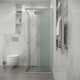 Миниатюра изображения товара Душевой уголок Niagara Eco NG-1009-14QMT 90x90x190 (хром/стекло матовое)