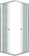 Миниатюра изображения товара Душевой уголок Niagara Eco NG-1010-14QMT 100x100x190 (хром/стекло матовое)