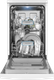 Миниатюра изображения товара Посудомоечная машина MEFERI MDW4562WH FS Light