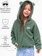 Миниатюра изображения товара Кофта детская Amarobaby Bear / AB-OD23-B12/13-104 (зеленый, р.104)