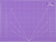 Миниатюра изображения товара Коврик для резки Малевичъ 195329 (сиреневый)