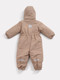Миниатюра изображения товара Комбинезон прогулочный детский Rant Husky / 155/5-80 (Latte Beige, р.80)