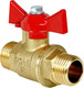 Миниатюра изображения товара Шаровой кран Valfex N/P59 НР/НР 3/4" / VF.219.LB1.034.N/P59 (ручка-бабочка)
