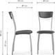 Миниатюра изображения товара Стул Woodville Goki (серый полимер/светлый мусс)