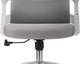 Миниатюра изображения товара Кресло офисное Woodville Flok (серый/белый)