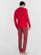 Миниатюра изображения товара Комплект домашней одежды Mark Formelle 591023 (р.104-94-182/188, красный/красная клетка)