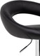Миниатюра изображения товара Стул барный Woodville Oazis (черный/хром)