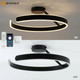 Миниатюра изображения товара Потолочный светильник Estares Madera 80W R-APP-500x170-BLACK/WHITE-220-IP20