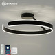 Миниатюра изображения товара Потолочный светильник Estares Madera 80W R-APP-500x170-BLACK/WHITE-220-IP20