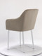 Миниатюра изображения товара Стул Памир Марсель F08 (бежевый/белая опора, поворотный)