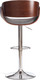 Миниатюра изображения товара Стул барный Tetchair Lando (серый/орех/хром)