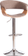 Миниатюра изображения товара Стул барный Tetchair Vimta (бежевый/натуральный/хром)