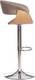 Миниатюра изображения товара Стул барный Tetchair Vimta (бежевый/натуральный/хром)