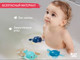 Миниатюра изображения товара Набор игрушек для ванной ROXY-KIDS Птичка, краб. пингвин / RWIN-003