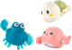 Миниатюра изображения товара Набор игрушек для ванной ROXY-KIDS Черепаха, краб, птичка / RWIN-001