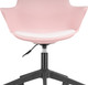Миниатюра изображения товара Кресло офисное Woodville Tulin (белый/розовый/черный)