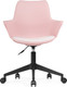 Миниатюра изображения товара Кресло офисное Woodville Tulin (белый/розовый/черный)