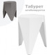 Миниатюра изображения товара Табурет пластиковый Woodville Korner (белый)