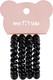 Миниатюра изображения товара Набор резинок для волос Meshu MS_60574 (4шт, черный)