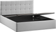 Миниатюра изображения товара Двуспальная кровать ТриЯ Джоли Универсальная Тип 1 160x200 (велюр Confetti Silver)