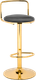 Миниатюра изображения товара Стул барный Woodville Lusia полубарный (темно-серый/золотой)