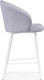 Миниатюра изображения товара Стул барный Woodville Бэнбу полубарный (Velutto 49/белый)