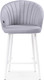 Миниатюра изображения товара Стул барный Woodville Бэнбу полубарный (Velutto 49/белый)