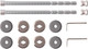 Миниатюра изображения товара Ручка дверная Apecs HC-0920-25/300-INOX/304