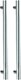 Миниатюра изображения товара Ручка дверная Apecs HC-0920-32/825-INOX/304