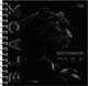 Миниатюра изображения товара Скетчбук BG Black. Tiger / Скв40гр_64601 (40л)
