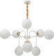 Миниатюра изображения товара Люстра BayerLux Пунто / 10386028 (белый/золото)
