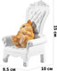 Миниатюра изображения товара Статуэтка Elan Gallery Котенок в кресле / 101343