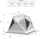 Миниатюра изображения товара Палатка Higashi Pyramid Extreme / 03513