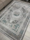 Миниатюра изображения товара Коврик Radjab Carpet Афина Прямоугольник 1032A / 12969RK (1.2x1.8, Grey/Green)