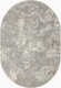 Миниатюра изображения товара Коврик Radjab Carpet Беллуччи Овал NP 292 / 11774RK (0.8x1.5, Vizon)