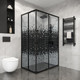 Миниатюра изображения товара Душевой уголок Niagara Eco NG-1018-14QBLACK 100x80x190 (черный/стекло мозаика)