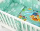 Миниатюра изображения товара Комплект постельный для малышей АртПостель Улетные мишки