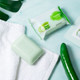 Миниатюра изображения товара Мыло твердое Jigott Cucumber Scrub Soap с экстрактом огурца (150г)