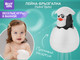 Миниатюра изображения товара Игрушка для ванной ROXY-KIDS Яйцо-лейка. Пингвин 2в1 / REGG-003 (черный)