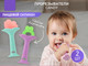 Миниатюра изображения товара Набор прорезывателей для зубов ROXY-KIDS Candy / RST-005