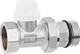 Миниатюра изображения товара Клапан запорный Comfort Factor Для радиатора Прямой 1/2" / ZKRP12